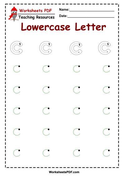letter c activities worksheets
