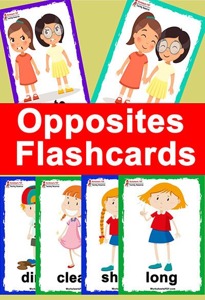 Opposites Flashcards