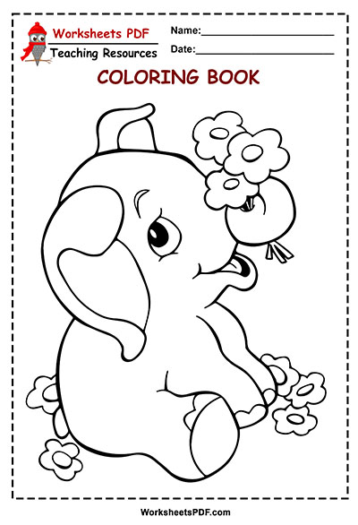 12 elephant and flower