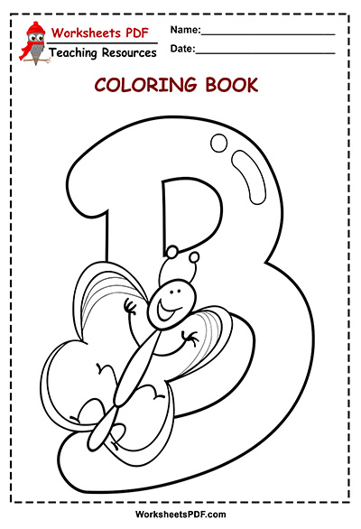 b coloring book