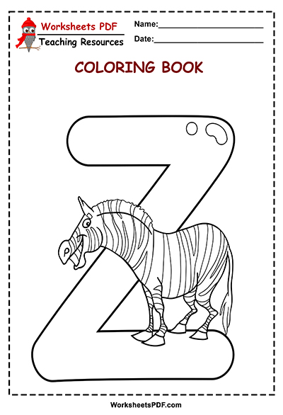 z coloring book