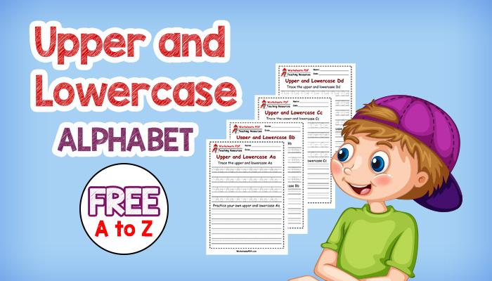 lower and uppercase letters free printables