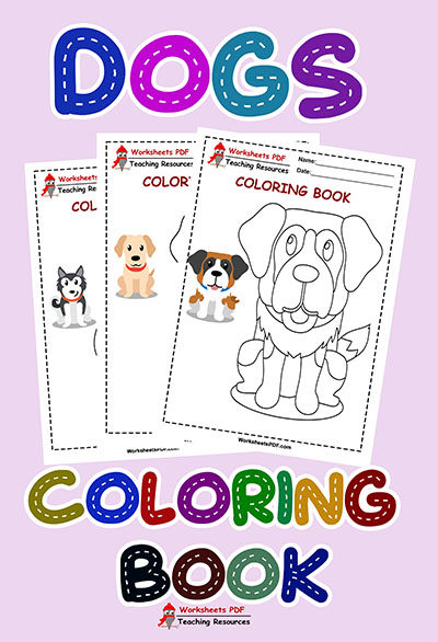 dogs coloring book