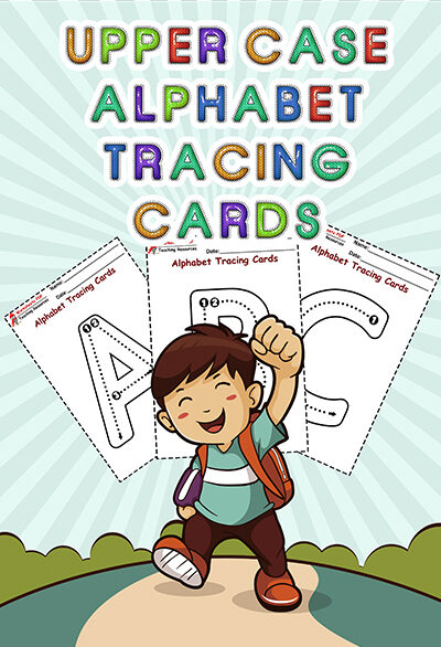 Alphabet Tracing Cards Upper Case