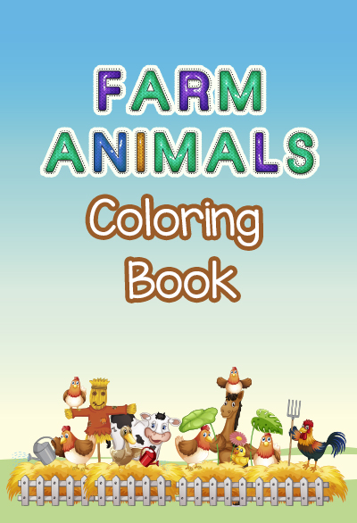 farm animals coloring book