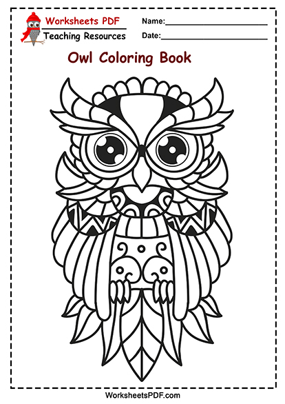 owl pages coloring 0020 20
