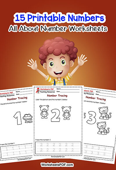 15 Printable Numbers All About Number Worksheets