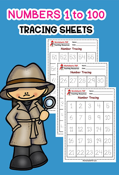 number tracing worksheets pdf free printables