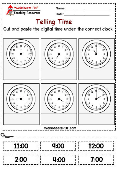 Cut and paste the digital time