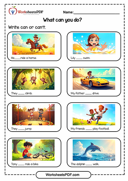What can you do? 1 What can you do