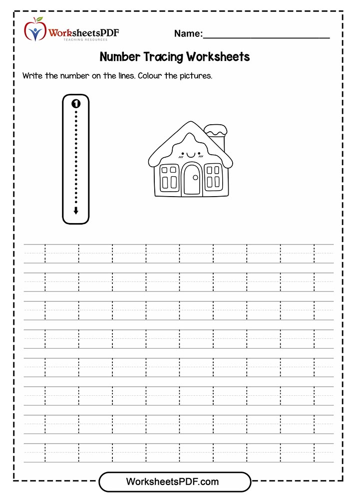christmas number tracing worksheets 0001 1